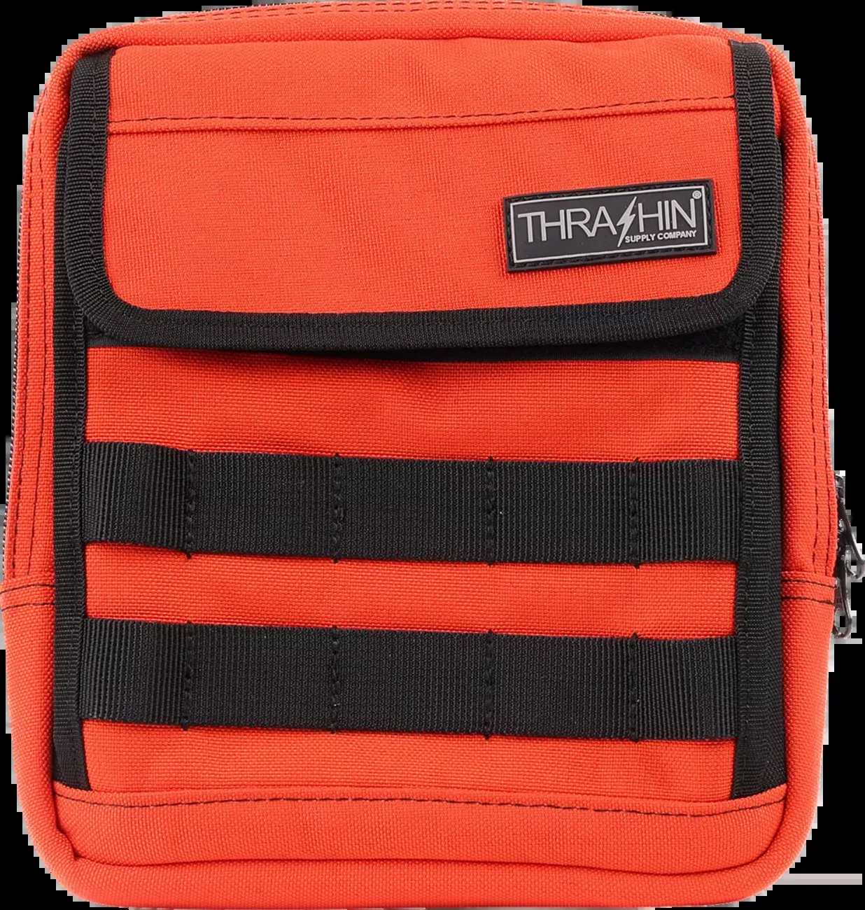 Thrashin Supply Co. Handlebar Bag Slim - Orange - THB-0035