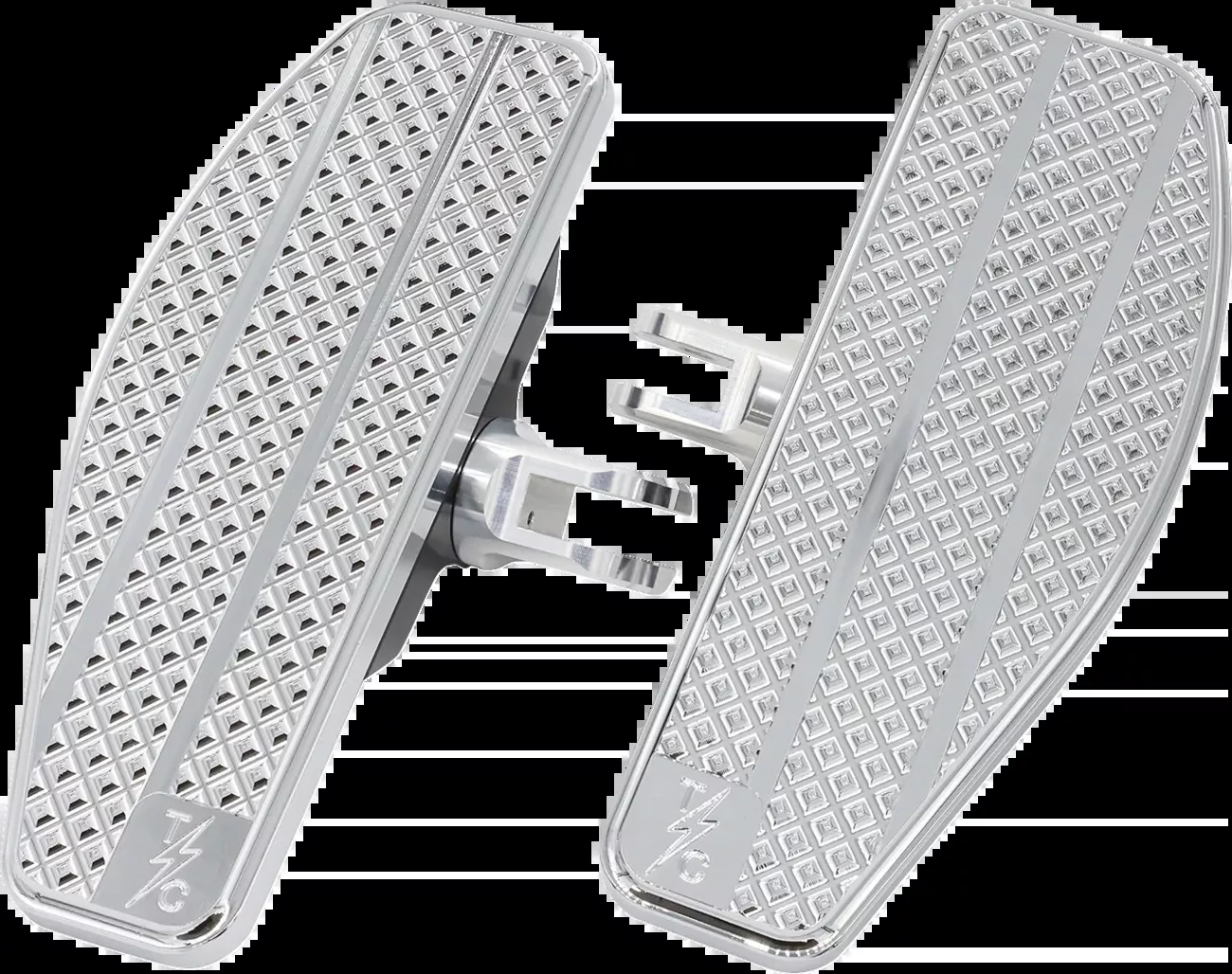 Thrashin Supply Co. Mini Floorboards - M8 Softail - Chrome - TSC-2030-3 - 1621-1179