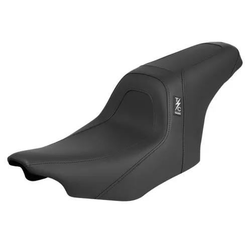 Thrashin x Saddlemen Step Up Smooth Seat for 2024-2026 Harley Touring - Black