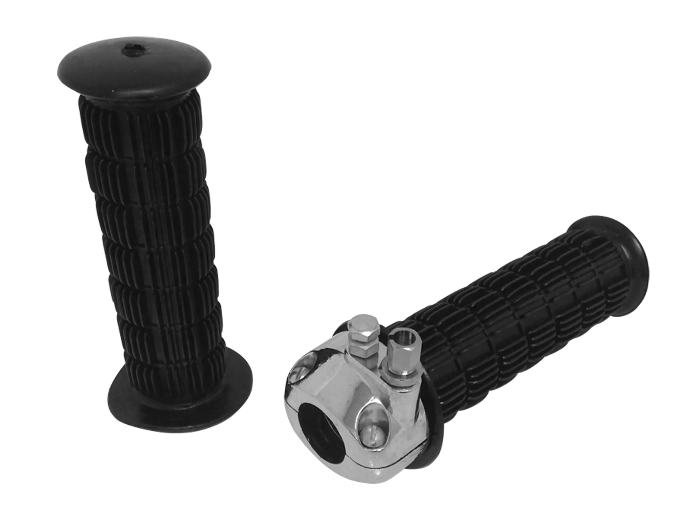Throttle Assembly with Waffle Grip 1" Handlebar | Length: 4-1/2" or 5-1/4"