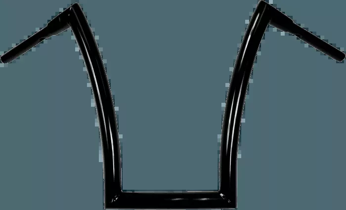 Todd's Cycle 1.5 inch Strip Handlebars (17 inch) Chrome, Black or Flat Black
