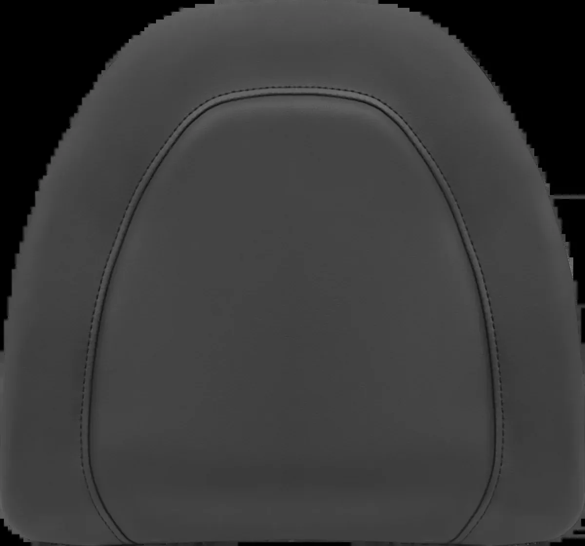 Tour-Pak Backrest Pad Cover - Black w/ Black Stitching