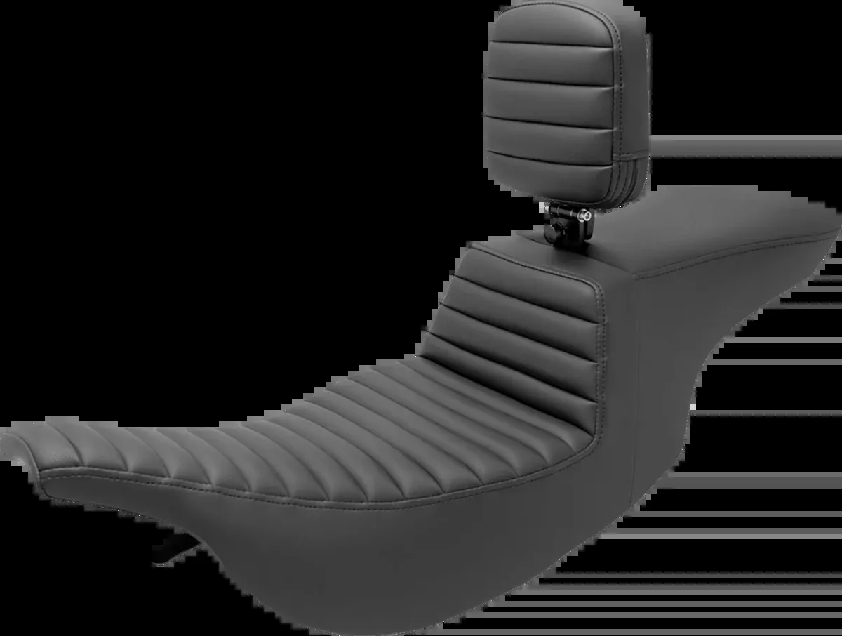 Tour Step-Up Seat - Rider Backrest - Tuck-n-Roll - FL '97-'07