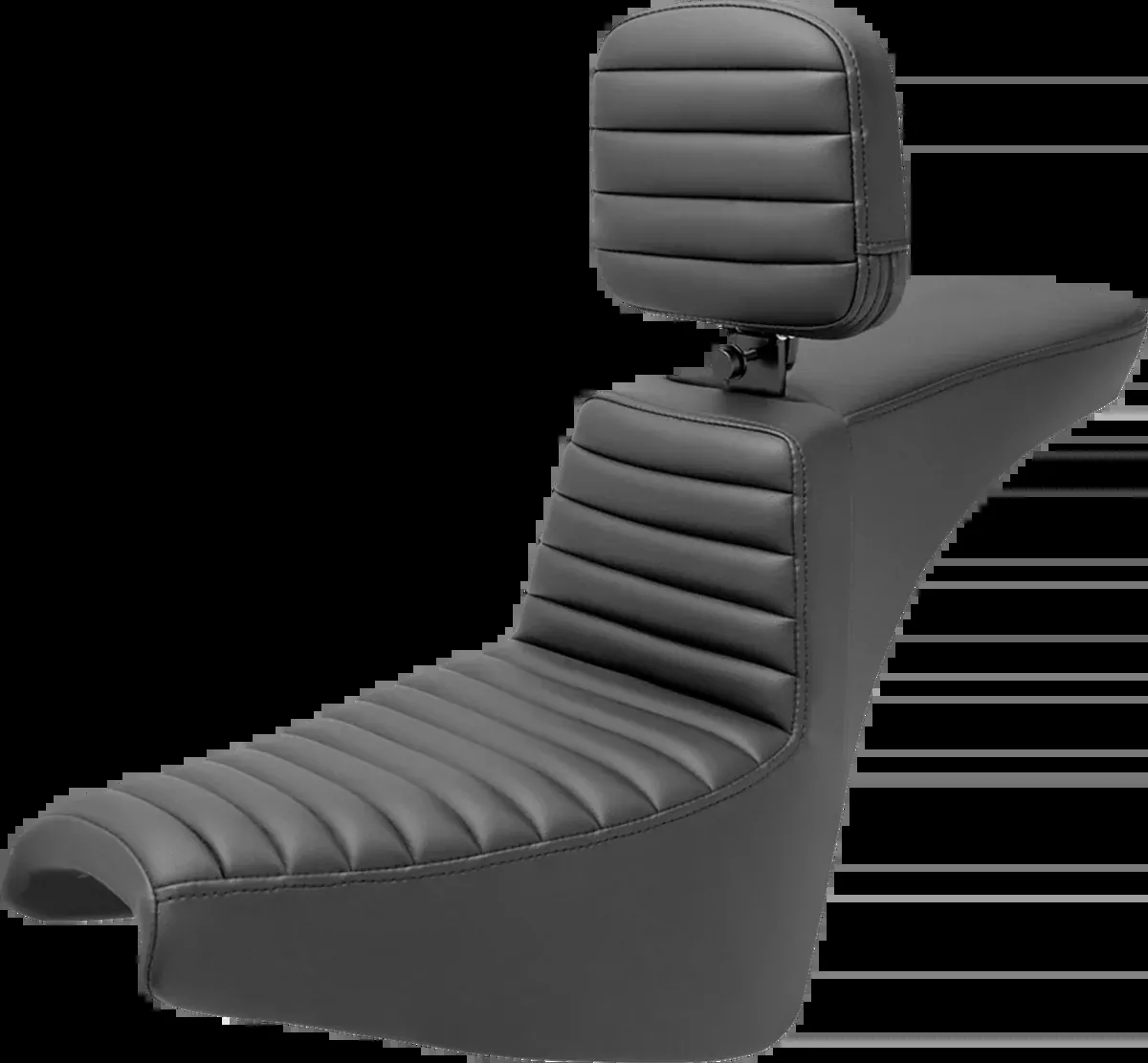 Tour Step-Up Seat - Rider Backrest - Tuck-n-Roll - FXBB/FXST '18-'24