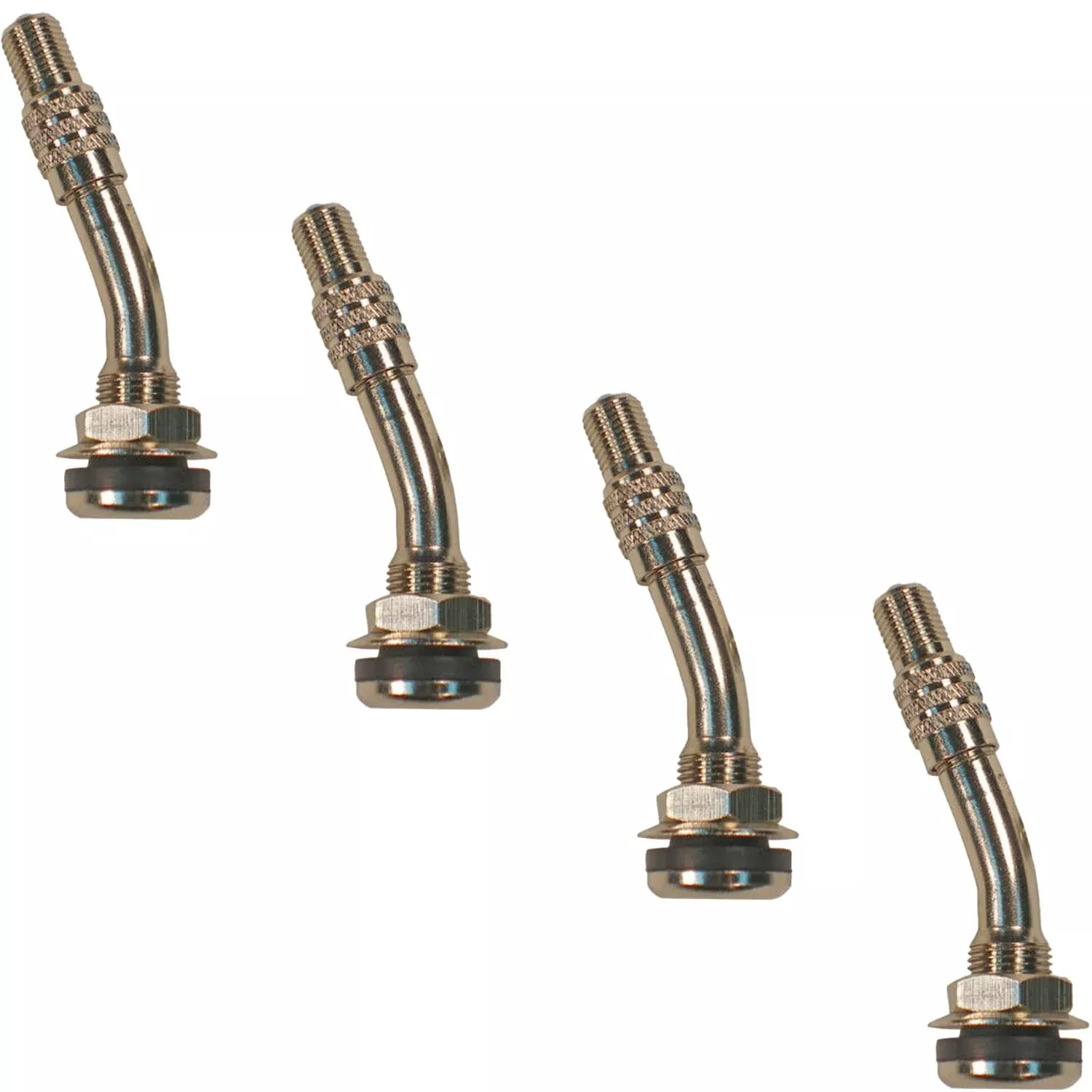 TR416MC 2″ Bent Clamp In High Pressure Valve Stem for Dual Wheels Pack of 4