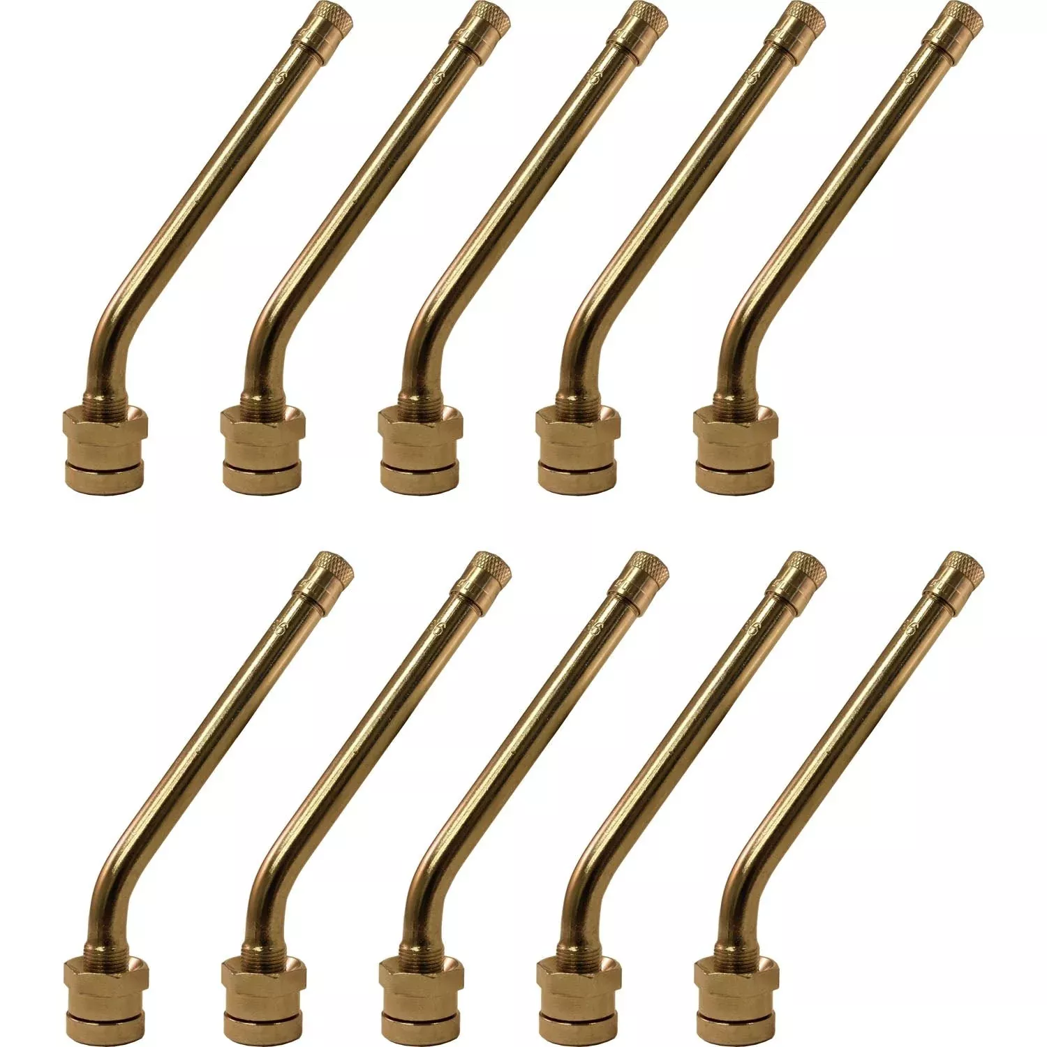 TR546G .98″ x 3.35″ with 36° Bend Aluminum Wheel Truck Valve Stem Pack of 10