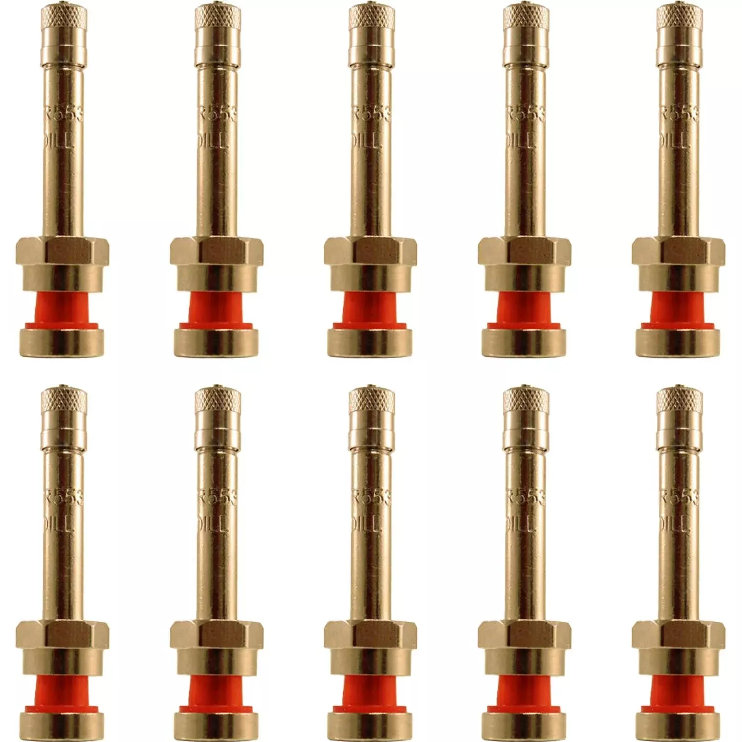TR553 2.31″ Metric Aluminum Wheel Truck Valve Stem Pack of 10