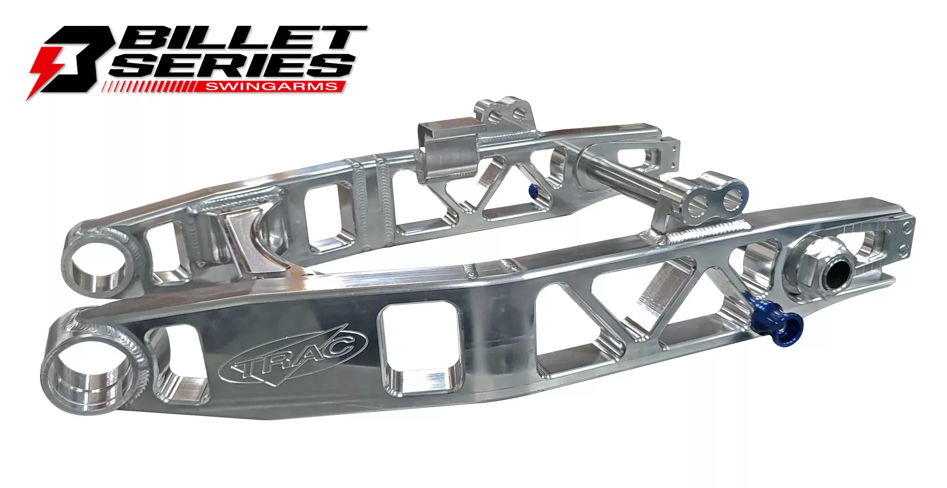TRAC DYNAMICS BILLET SPEEDWAY HARLEY DAVIDSON DYNA SWINGARM