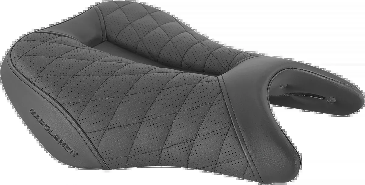 Track Seat - Lattice Stitch - Black - GSX '18-'20