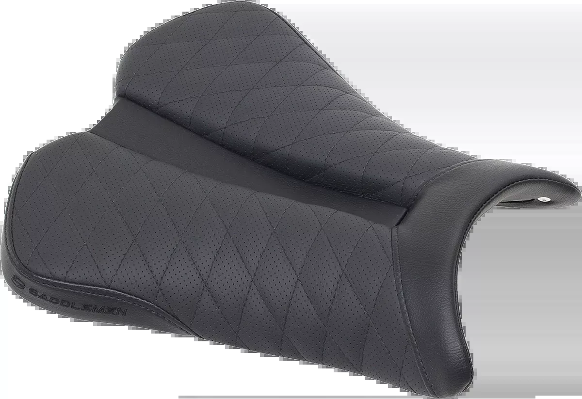 Track Seat - Lattice Stitch - Black - ZX6R '09-'18