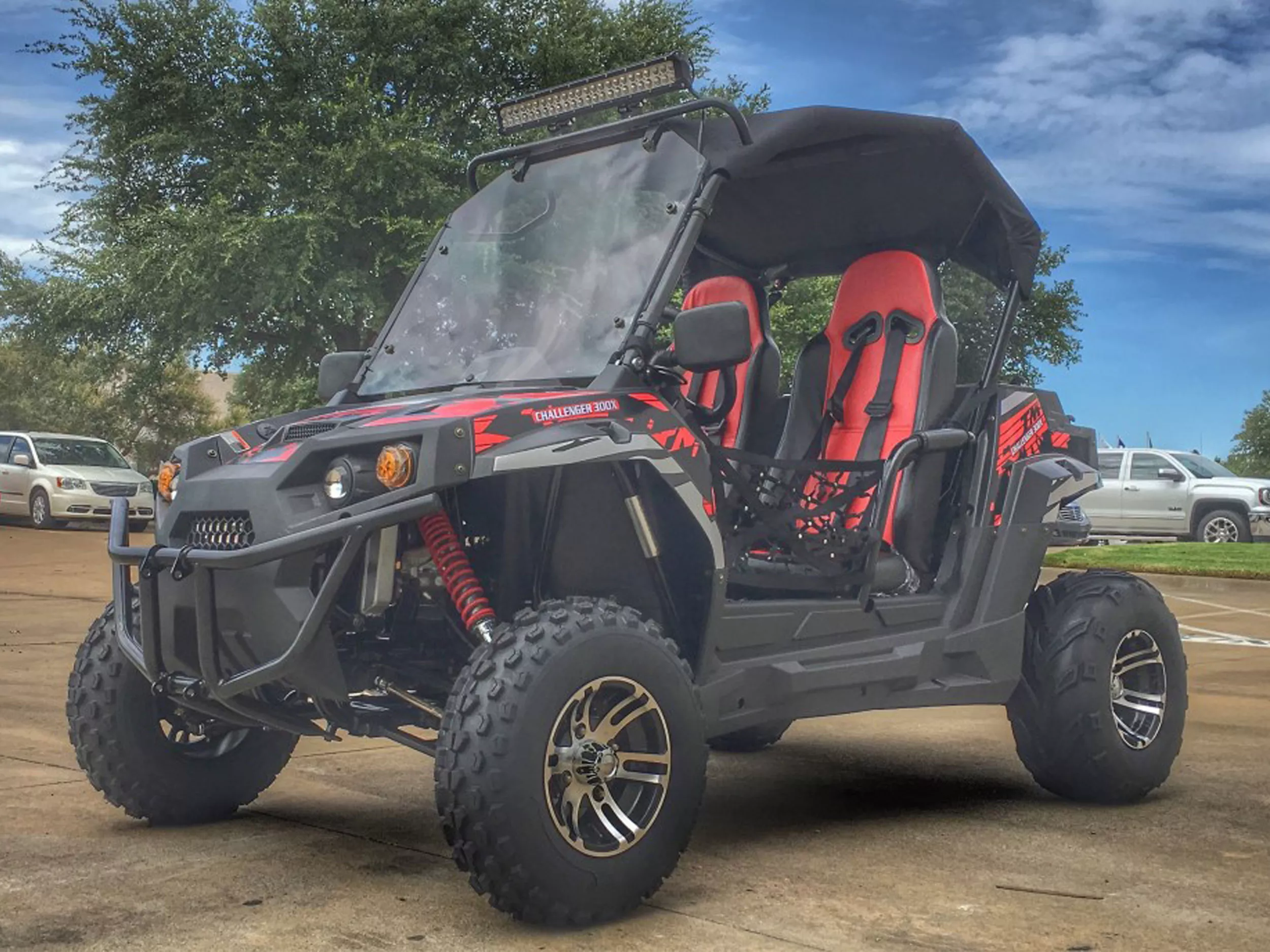 TrailMaster Challenger 300EX 2-Seat Deluxe UTV | EFI | 17.4HP (300cc)