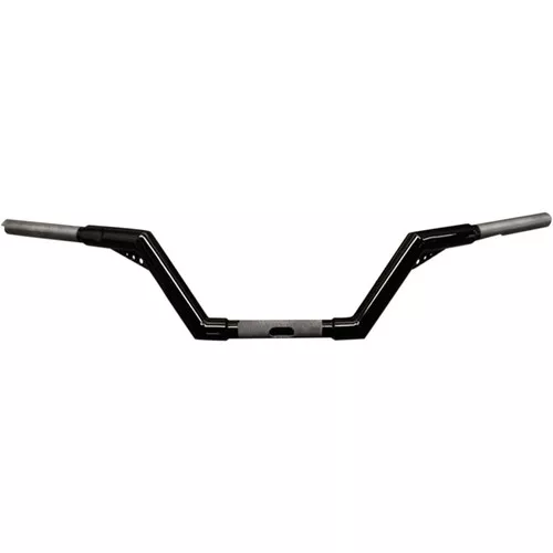 Trask 1-1/4" V-Line Handlebars for 1999-2013 Harley Road Glide - Black