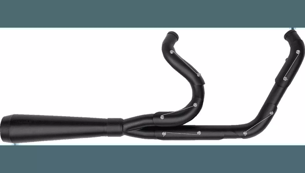 Trask 2-into-1 Assault Exhaust System for '17-25* Harley Davidson Touring Models (Full Black or Full Polished)