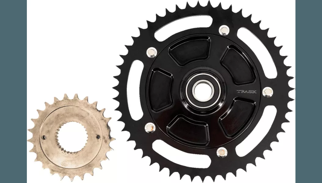 Trask 530 Chain Cush Drive Conversion Kit 54 Tooth for '09-24 Harley Davidson Touring