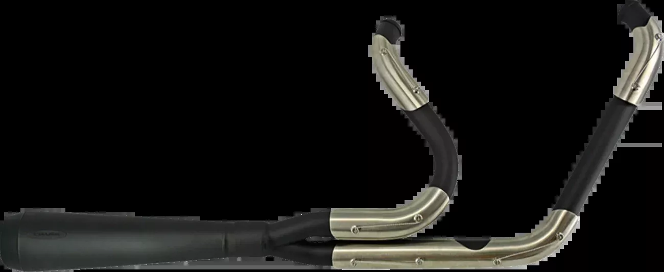 Trask Assault 2-1 Black Exhaust System fits 2018-2023 Harley Softail FLHC FXLRST