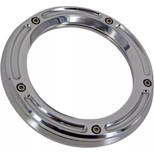 Trask Assault Derby Cover for 2019-2023 Harley M8 Softail* - Chrome