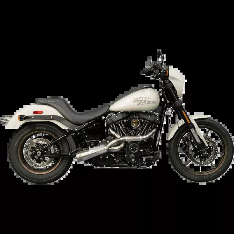TRASK BIG SEXY 2:1 EXHAUST SATIN HARLEY DAVIDSON SOFTAILS 18-26