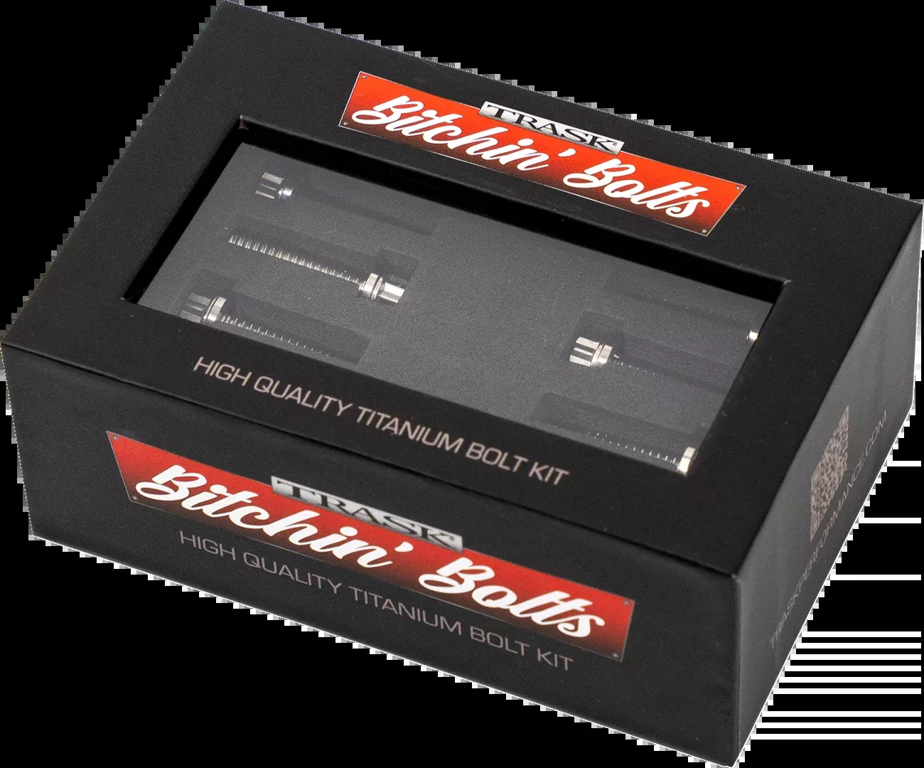 TRASK Bitchin' Bolts Hardware Kit - Titanium - M8 - Lifter Block TM-1050-B