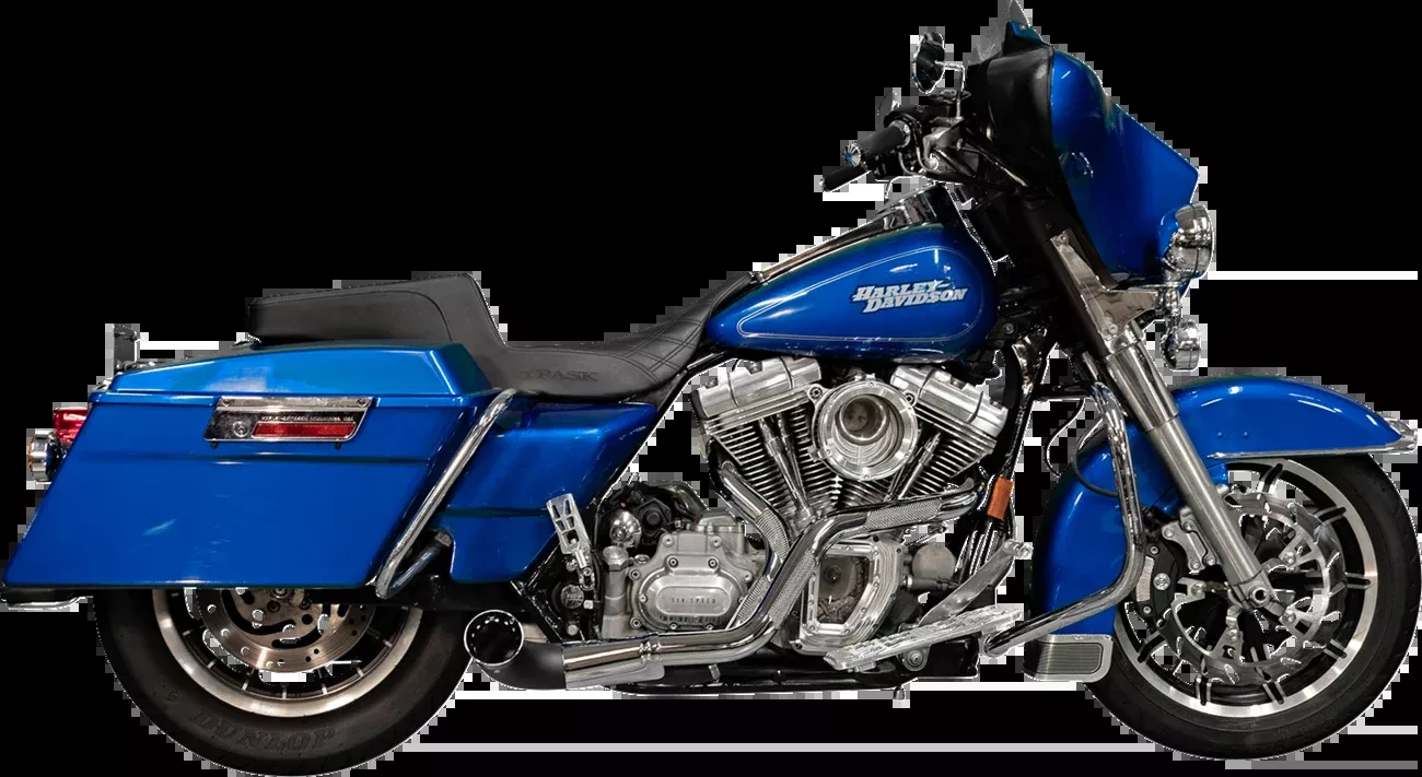 Trask Nasty Bastard 2:1 Exhaust System for 1997-2016 Harley Davidson Touring