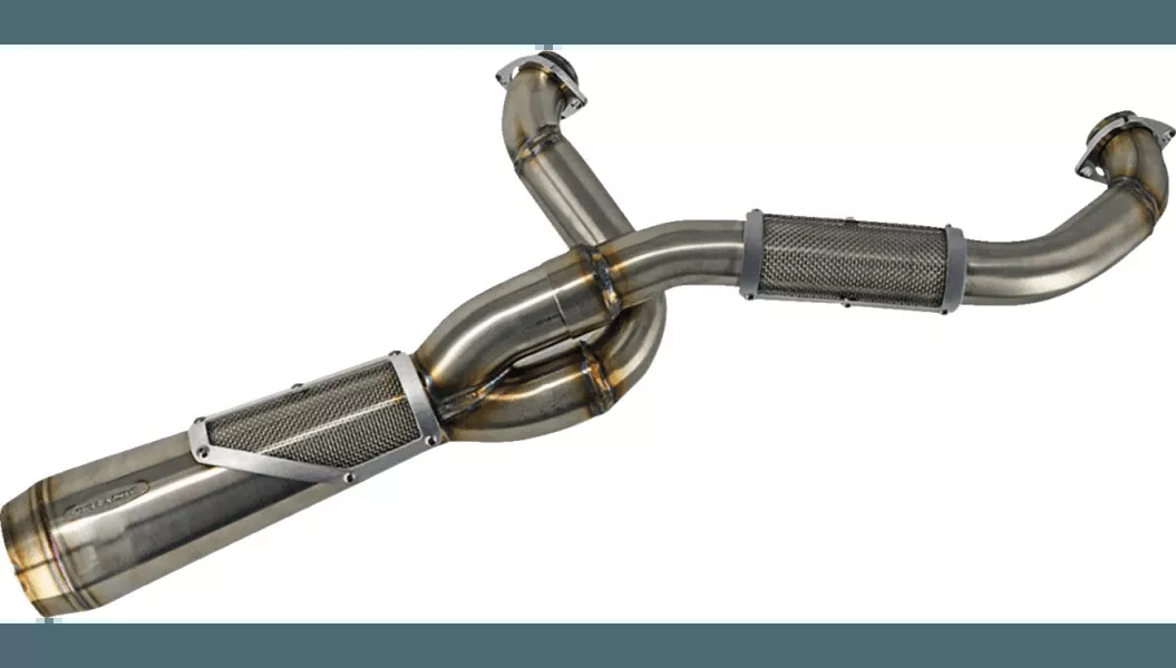 Trask Performance 2-into-1 Big Sexy Exhaust System for '22-24 Harley Davidson Low Rider ST and '18-24 Heritage Softail Models (Only)