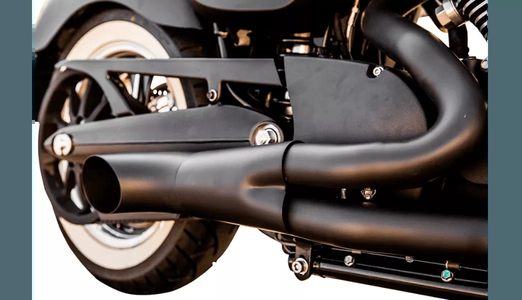 Trask Performance Hot Rod 2:1 Exhaust for '05-17 Victory Models - Black (Check Fitment)
