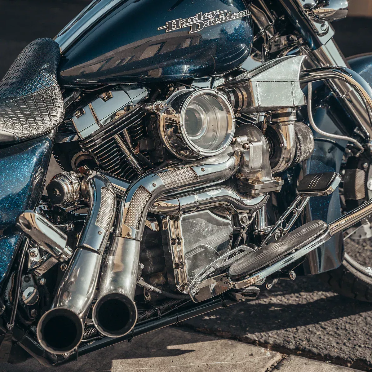 TRASK TYPHOON TURBO KITS HARLEY DAVIDSON BAGGER MODELS 02-25