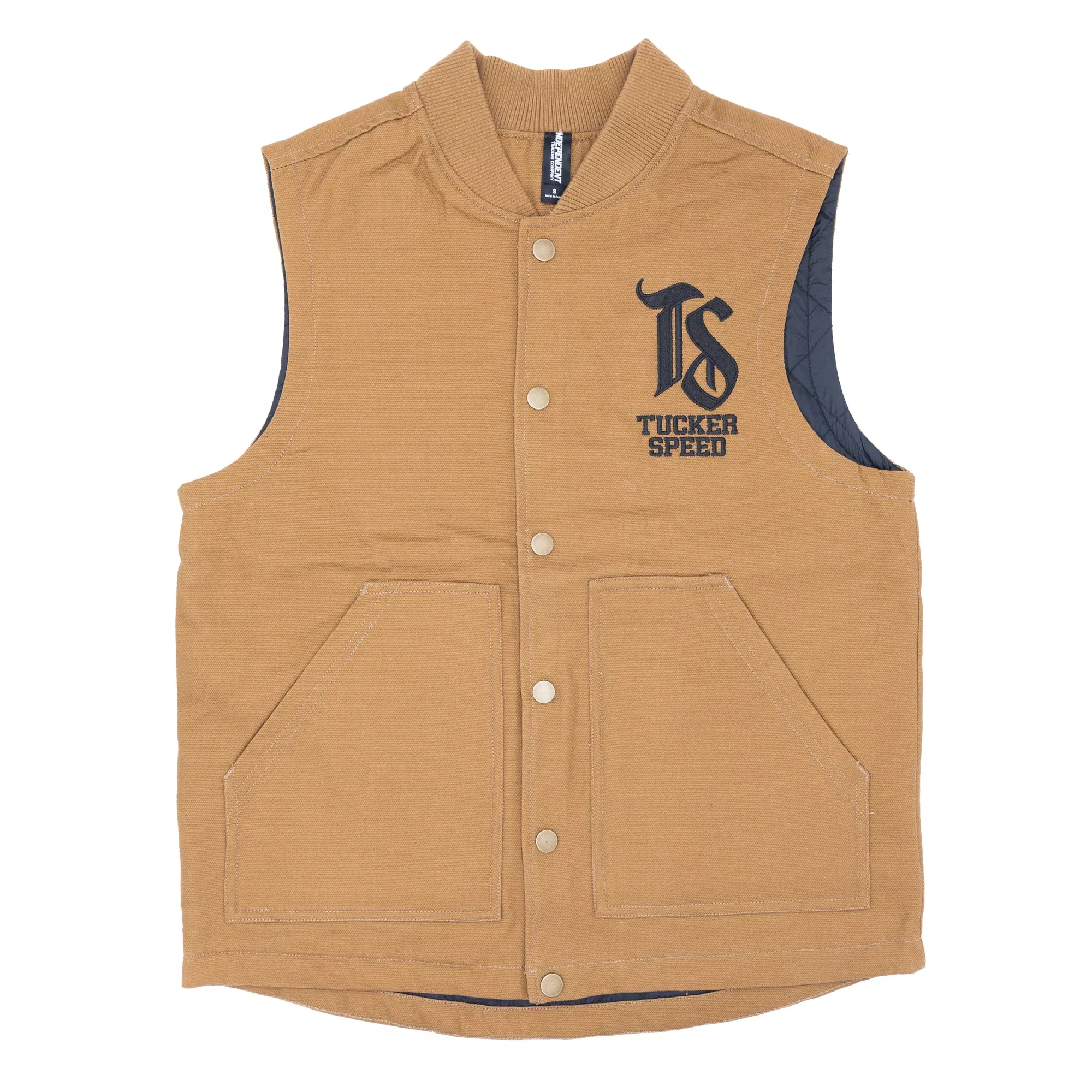 Tucker Speed Insulated Canvas Workwear Vest - Tan