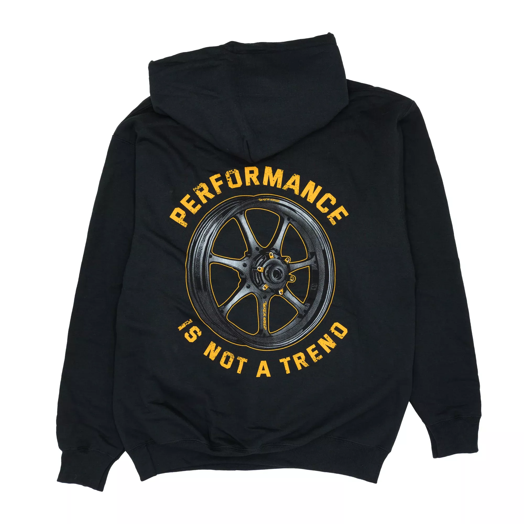 Tucker Speed Performance Is Not A Trend Pullover Hoodie – Black