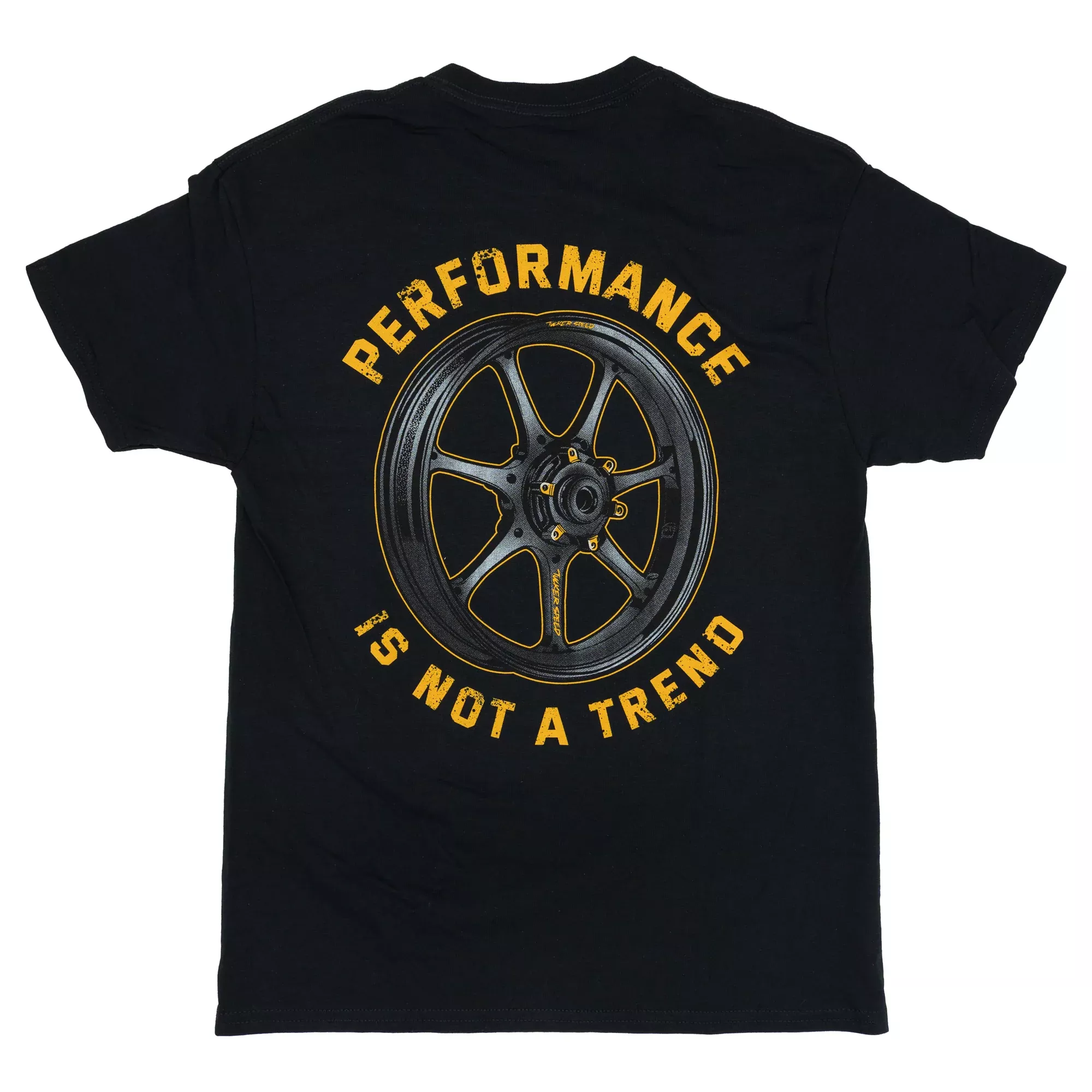 Tucker Speed Performance Is Not A Trend T-Shirt – Black