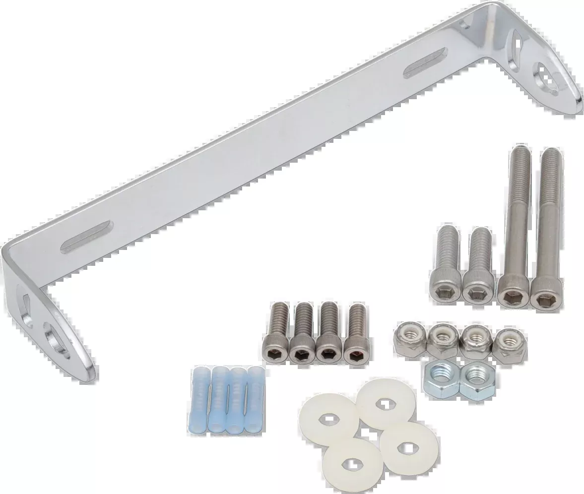 Turn Signal Relocation Kit - Chrome - Universal