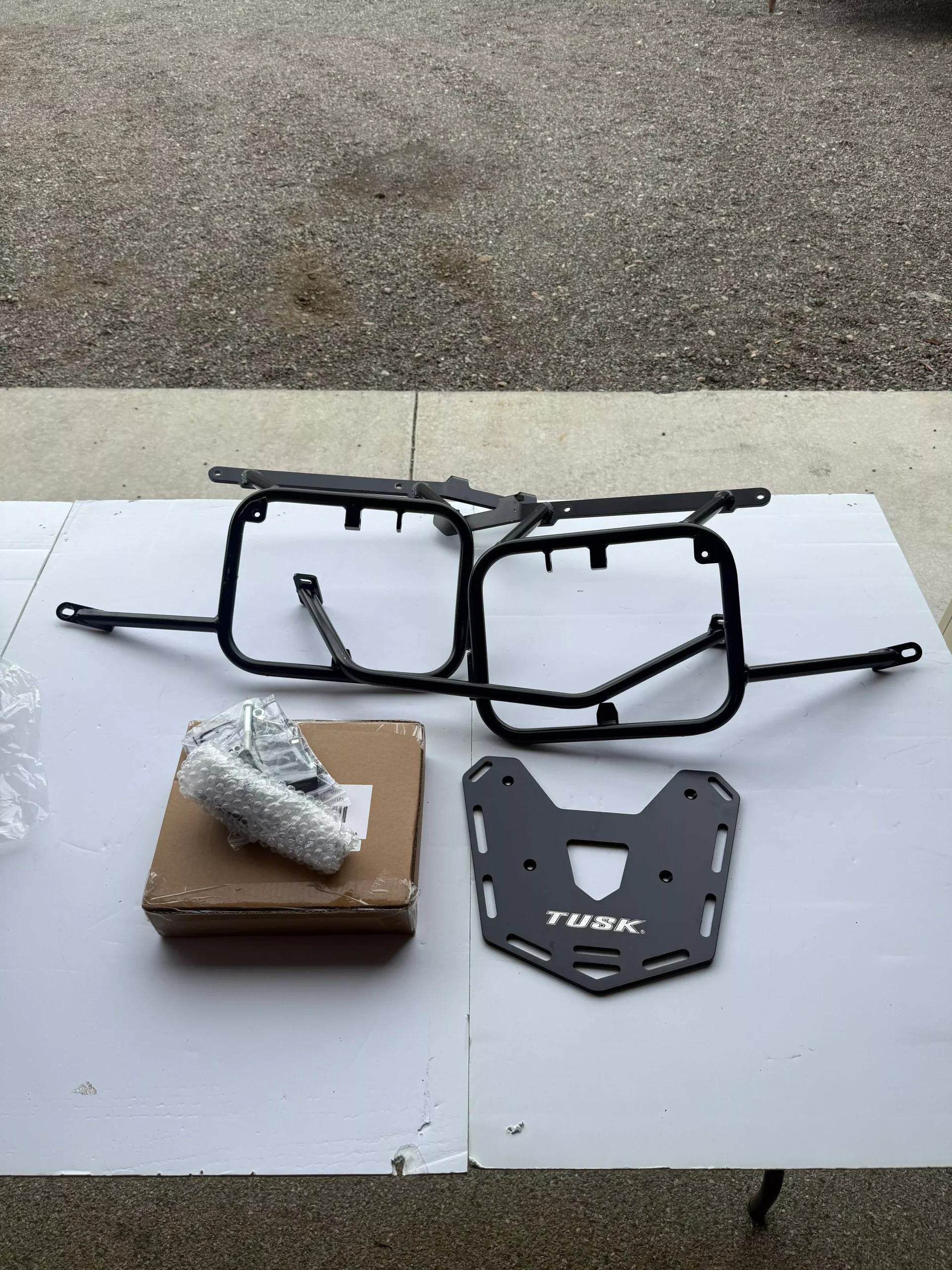 TUSK 145-020-0314 Pannier Racks with Top Rack for Yamaha TENERE 700 2025