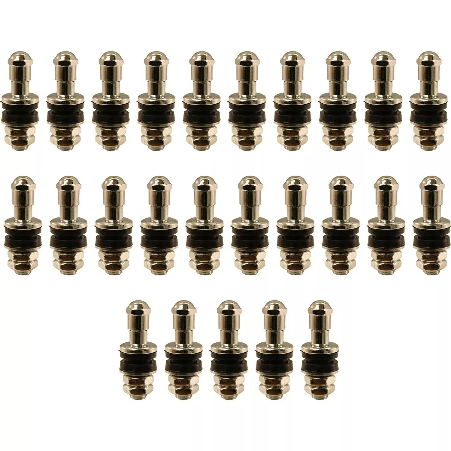 TV6010 Einky 3/4″ High Performace No Show Chrome Plated Valve Stem Pack of 25