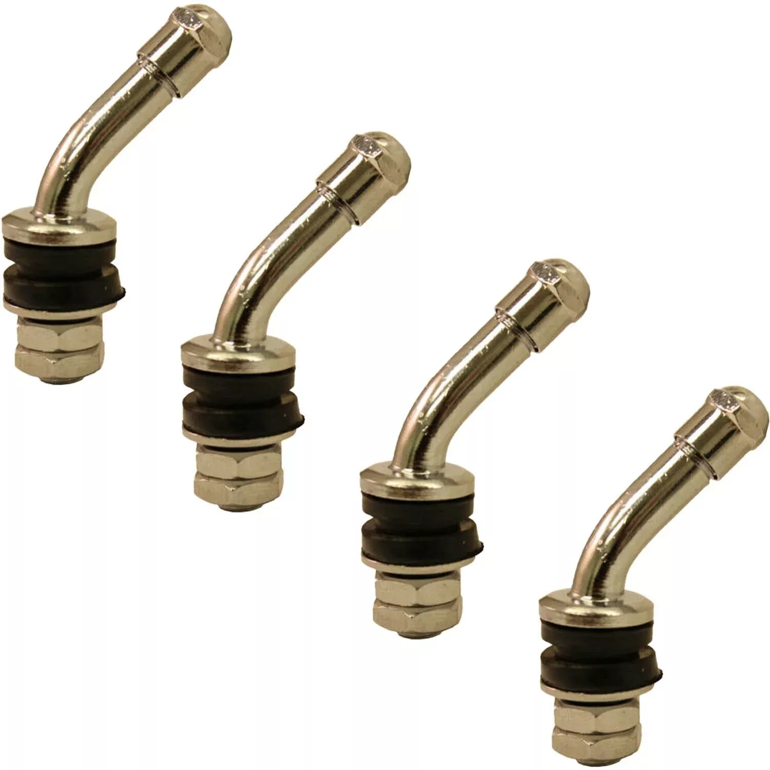 TV6020 Einky 1-1/16″ 45° Bend High Performance Chrome Plated Valve Stem Pack of 4