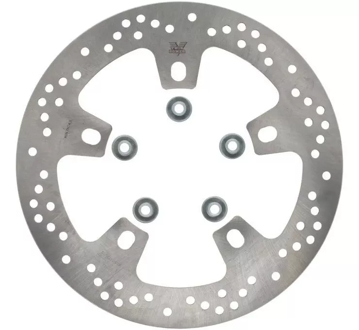 Twin Power Stainless 1-Piece Floating Rotor for '14-Up Harley Davidson Touring Models - 300mm