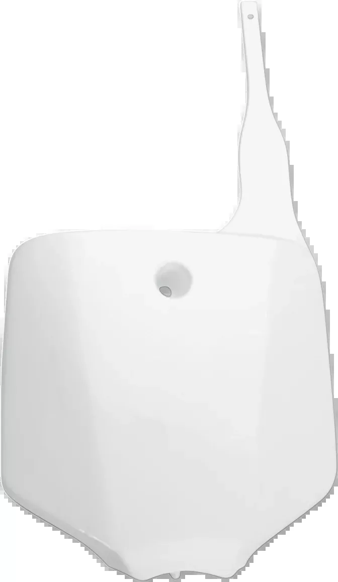 UFO Front Number Plate - White-KA03732047