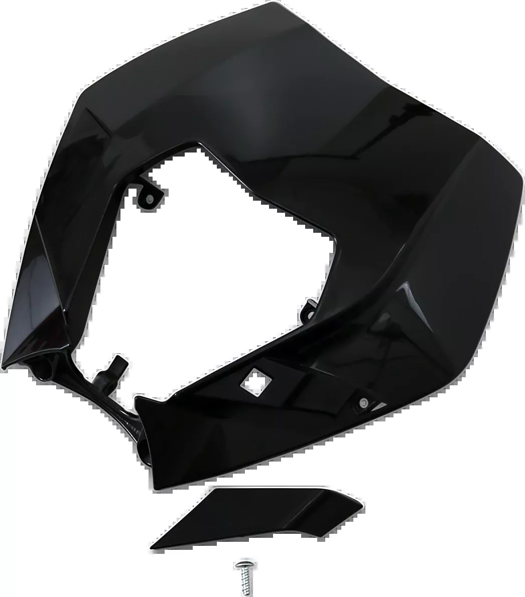 UFO Replacement plastic for OEM headlight – Black-KT04090001