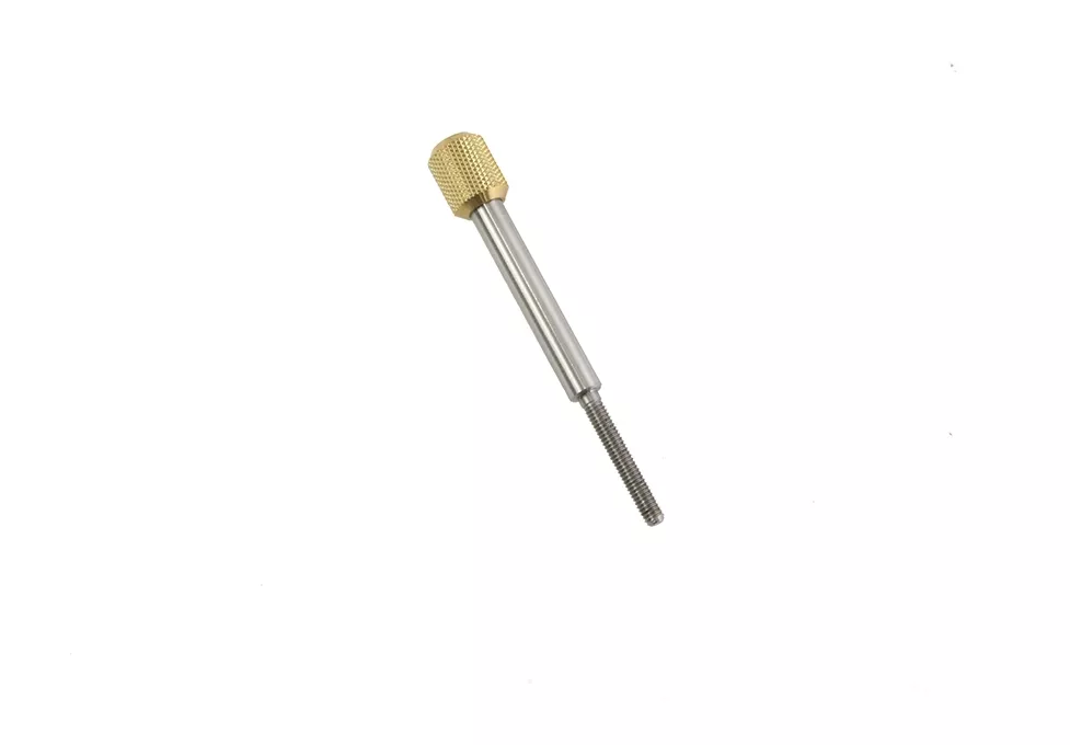 V-Twin Mfg. CV Idle Adjustment Screw With Knurled Knob For Harley 1988-2006