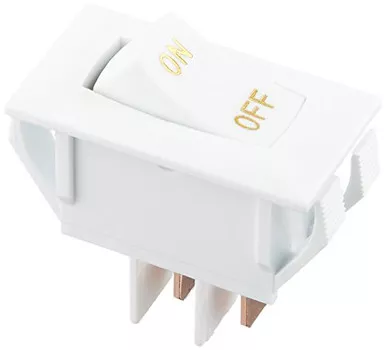 Valterra DG110UGVP White 12V On/Off Switch