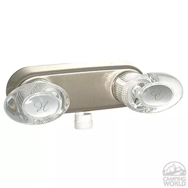 Valterra PF223441 Shower Head 4" Body, Black, 1/4" Oval