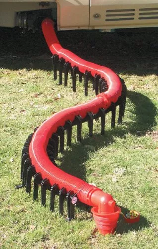 Valterra S2500 25' Slunky RV Hose Support, Black
