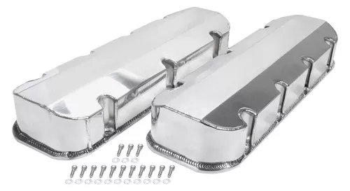 Valve Covers BBC Fab Aluminum w/o Holes ALL26176