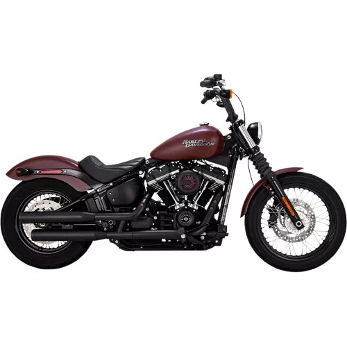 Vance & Hines 3" Eliminator 300 Slip-On PCX Mufflers for 2018-2024 Harley Softail - Black