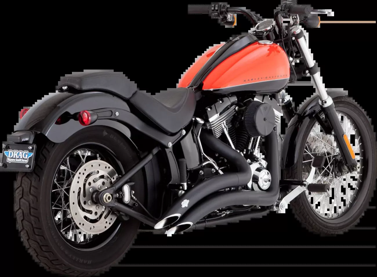 Vance & Hines 46079 Big Radius 2-into-2 Exhaust System – Matte Black