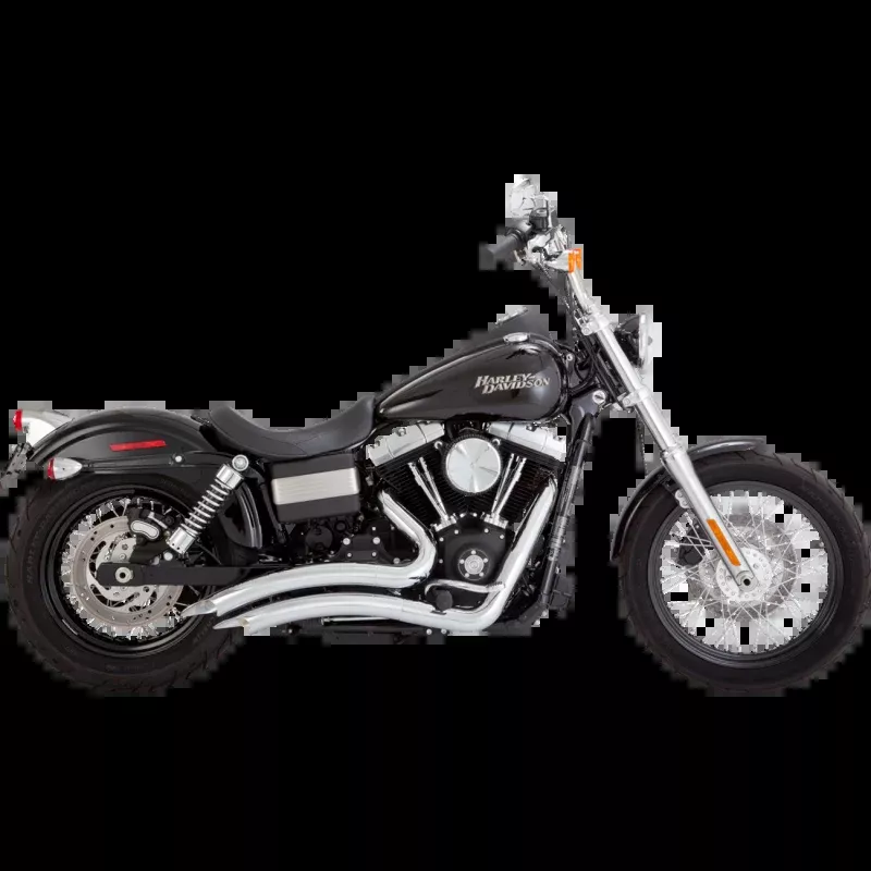 VANCE AND HINES BIG RADIUS 2:2 PCX EXHAUST HARLEY DAVIDSON DYNA 10-17