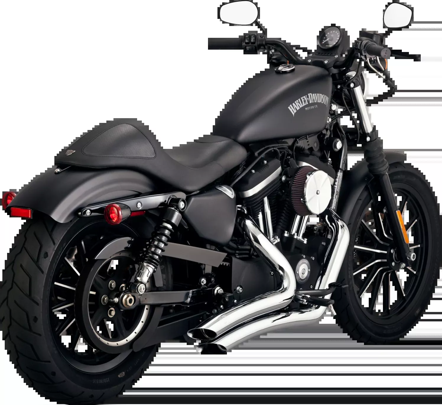Vance & Hines Big Radius Exhaust System – Chrome Part 26367