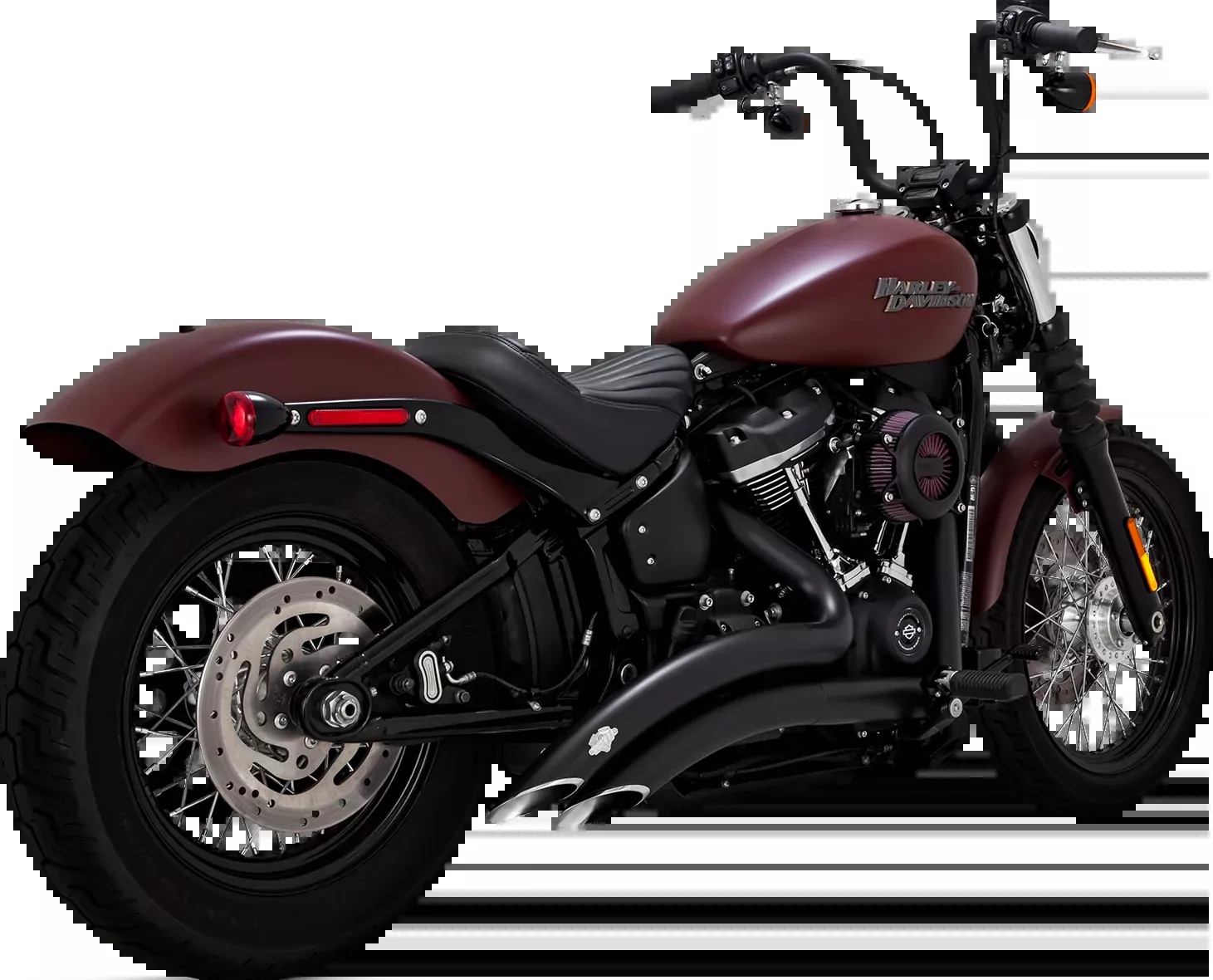 Vance & Hines Big Radius Exhaust System with PCX Technology – Black, Part 46377