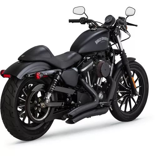 Vance & Hines Big Radius PCX Exhaust for 2014-2022 Harley Sportster - Black