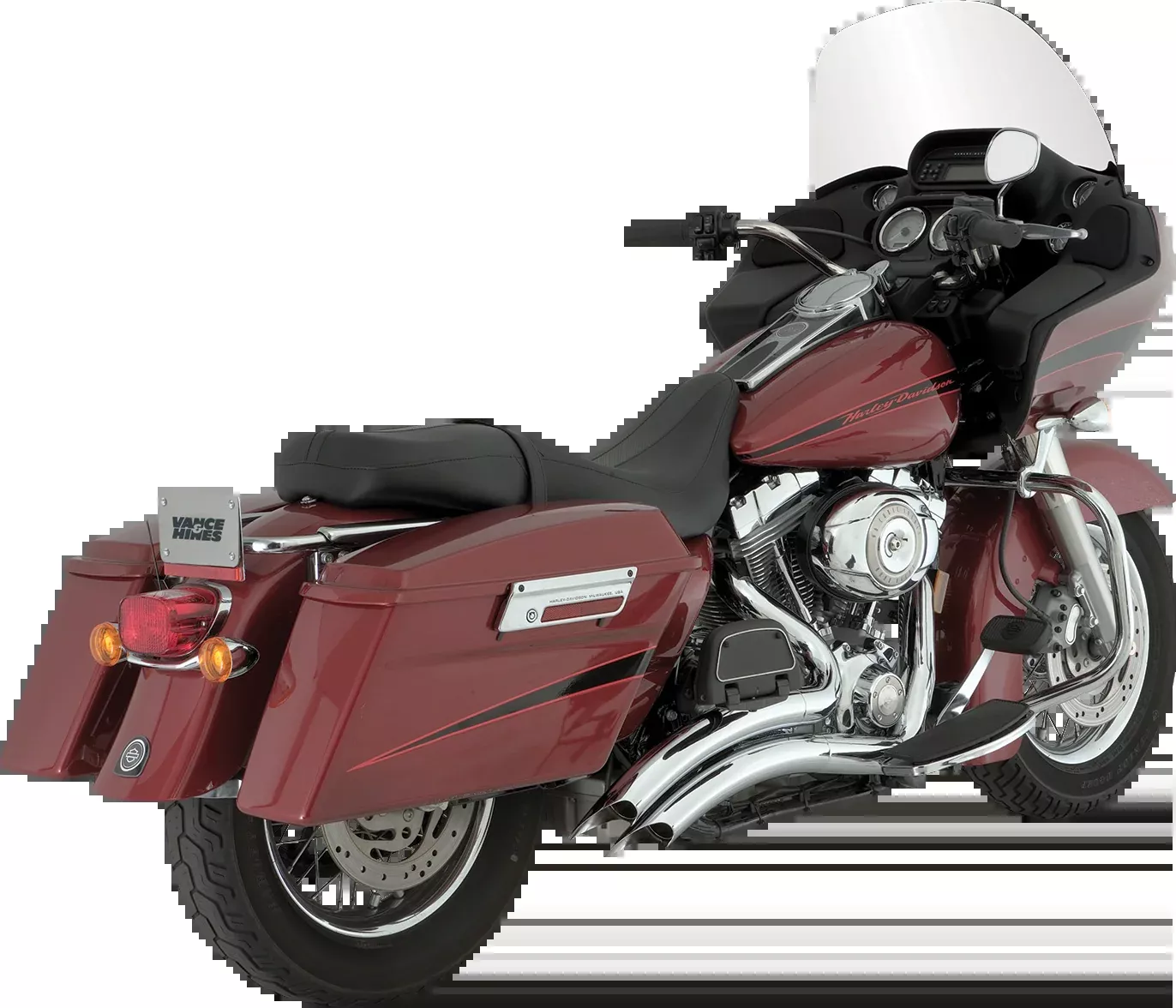 Vance & Hines Big Radius PCX Exhaust System 2007-2016 Harley Touring 26342 FLTR