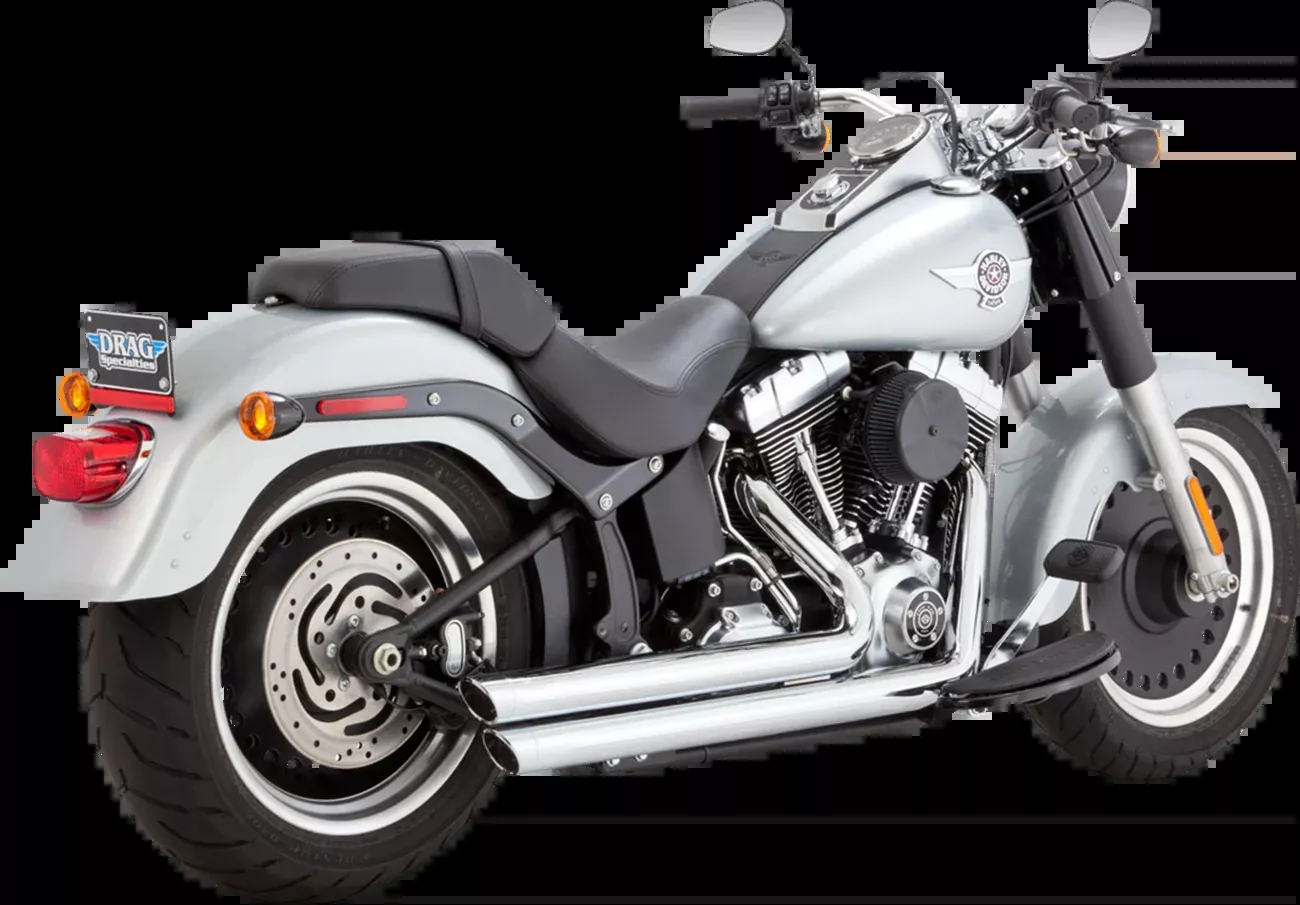 Vance & Hines Big Shots Staggered Exhaust System – Chrome Part 17959