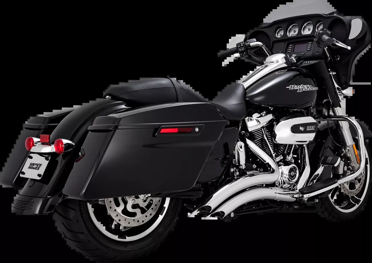 Vance & Hines Chrome Big Radius Exhaust System 2017-2026 Harley Touring 26373